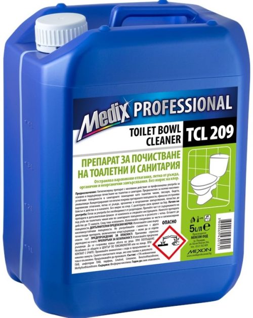 Гел за почистване на тоалетна 5Л Medix Professional TCL 209