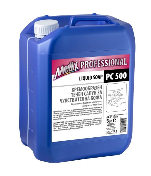 Течен сапун за чувствителна кожа 5л.MEDIX PC 500