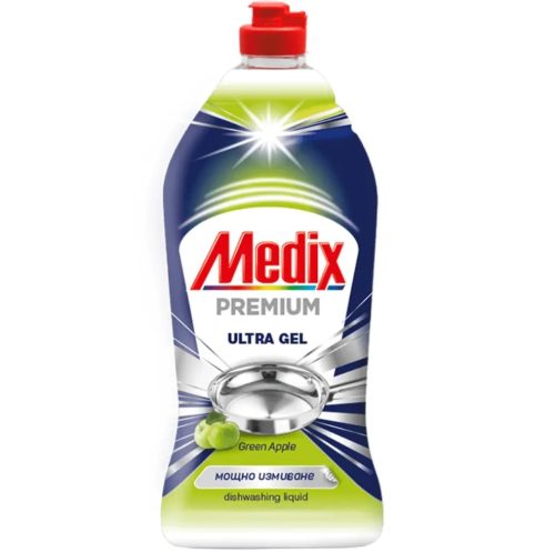 Препарат за Съдове Medix Premium Gel 750ml Зелена Ябълка
