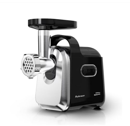 Месомелачка Rohnson R5434,2200W, Резерсивна функция, Приставка за домати, Сребрист/Черен