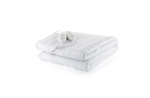 Oдеяло Termomax TU1640D, 120W, 160х140cm, Полиестер, Подложно, Електрическо, Бял