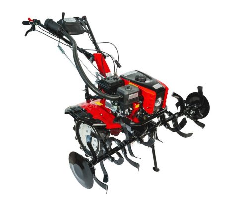 Мотофреза Бензинова RAIDER, 5.2kW (7.0hp), 120cm, фар 2+1 ск., RD-T13, в к-кт с плуг, браздир, картофовадач, фреза