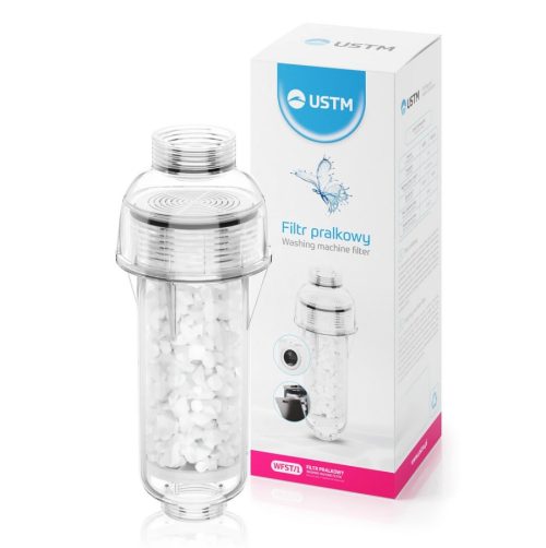 Филтър за вода с полифосфатни кристали за пералня и съдомиялня  3/4", USTM WFST