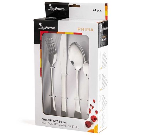 Комплект прибори за хранене Luigi Ferrero Prima FR-2402 24 части