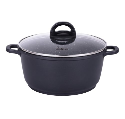 Тенджера Luigi Ferrero Hanna FR-245M 24x11.5cm, 4.4L, лят алуминий