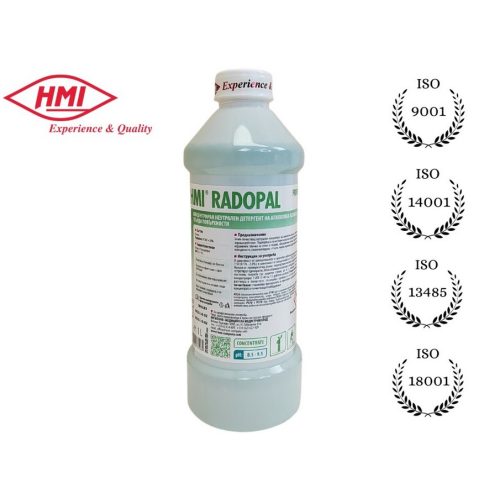 Концентрат на алкохолна основа за почистване на под и санитария. По НАССР. Без изплакване Danex HMI® RADOPAL 1 л