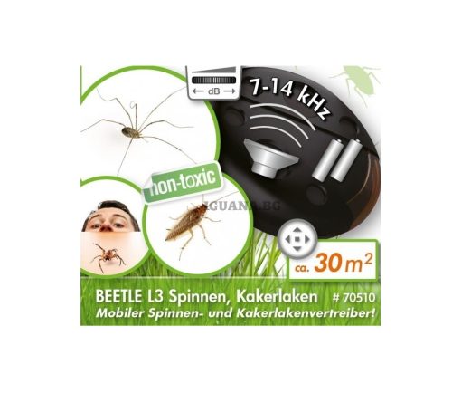 Isotronic BEETLE L3 Уред с ултразвук против хлебарки и паяци, за 30 кв.м