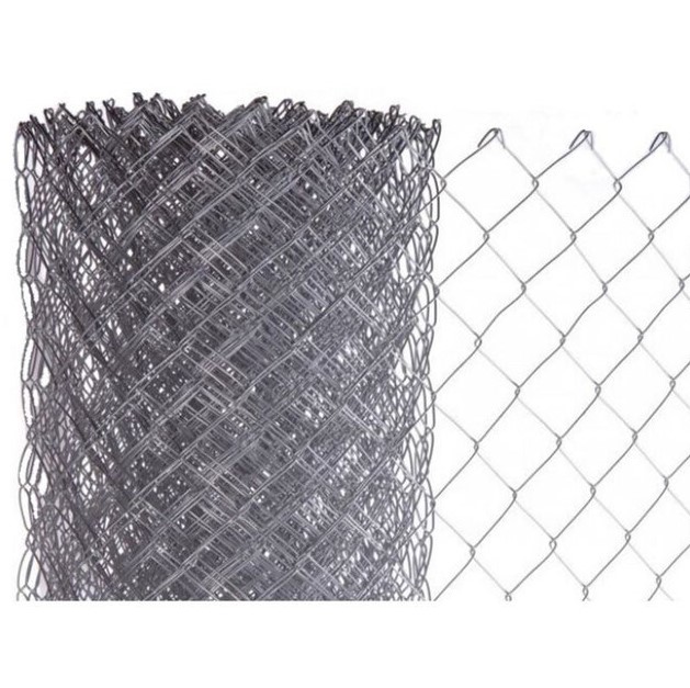 0000029205.jpg Оградна плетена мрежа поцинкована Височина 1.5м. руло 10м. ( око 50мм/50мм. ) Ф2