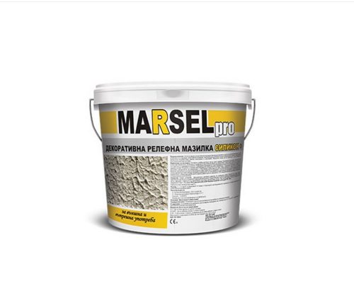 Декоративна релефна мазилка бяла 25кг