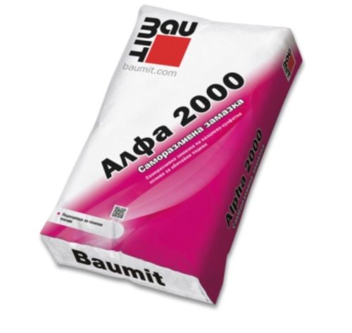 Саморазливна замазка Baumit Алфа 2000 - 25кг.