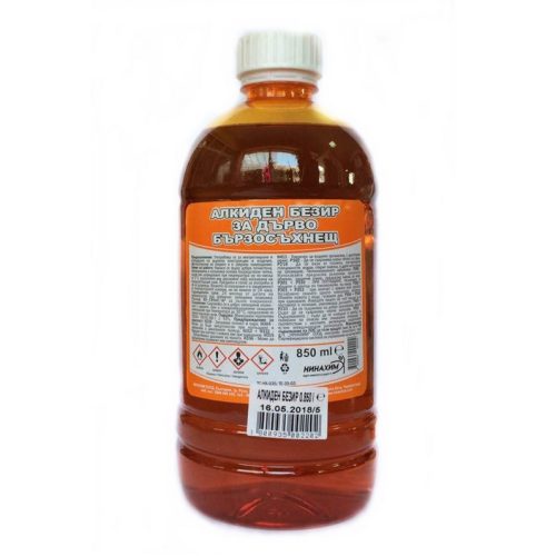 Алкиден Безир за дърво-бързосъхнещ Нинахим 0.850 л.