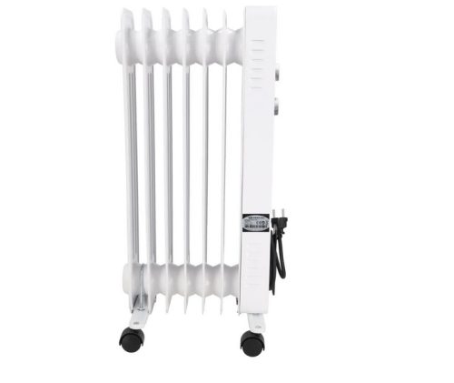 Маслен нагревател 1500W DESCON DA-J1501, 7 ребра, плавно регулиране на температурата