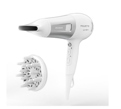 Сешоар ROWENTA PowerLine CV5930F0, 2400W, 3 стъпки на температура, 2 стъпки на скорост, Студена въздушна струя, Бял