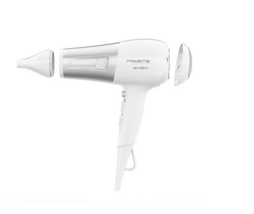 Сешоар ROWENTA PowerLine CV5930F0, 2400W, 3 стъпки на температура, 2 стъпки на скорост, Студена въздушна струя, Бял