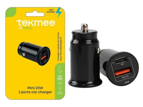 Car Charger 20w Pd+qc Tekmee 40430191