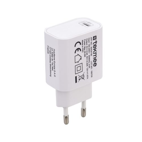 Адаптор Tekmee 20w Type-c Wall 40430190