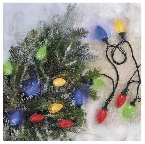 Коледни Led Лампички Шишарки D5zm01 Многоцветни 50бр 9,8м