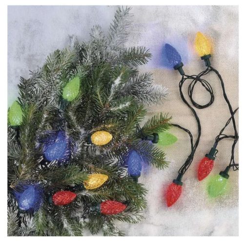 Коледни Led Лампички Шишарки D5zm01 Многоцветни 50бр 9,8м