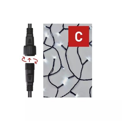 Декоративно осветление Emos D1AC03 100 крушки LED 1.2 W IP44