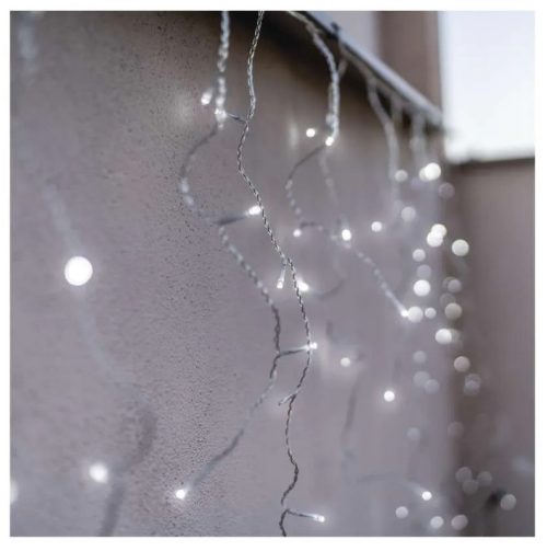 Коледна Украса/Декорация Led Верига 2.5м  D1CC02  Студено Бяла Завеса