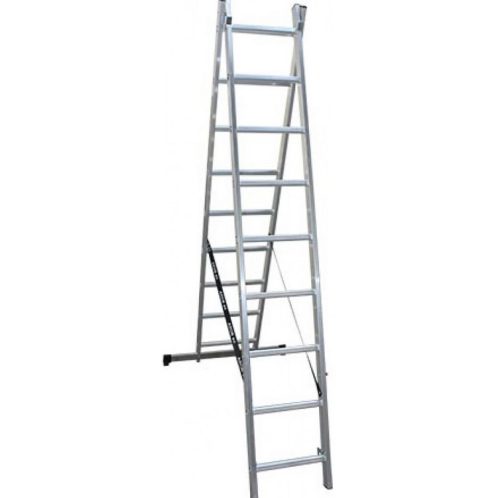 Двустранна алуминиева домакинска стълба АРОН BSS 8 2Х8 207