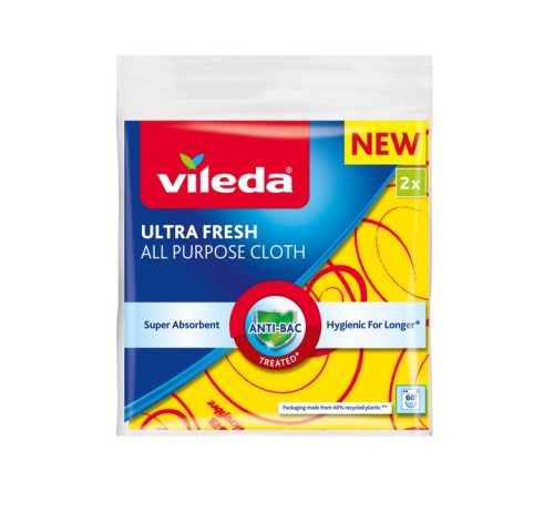 Универсална кърпа Vileda Ultra Fresh 2бр.