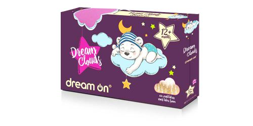 Детска възглавница 12+ месеца Dream Clouds