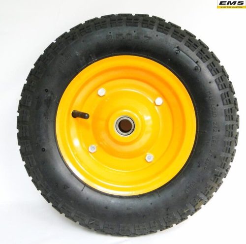 Колело 350мм-ø20мм надуваемо yaparlar (черна джанта)