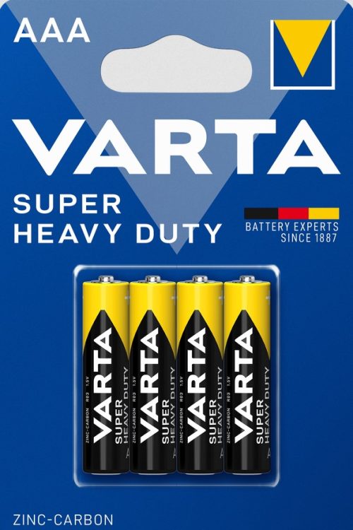 Цинк-карбонови батерии- 4 бр. Varta Superlife R03 AAA