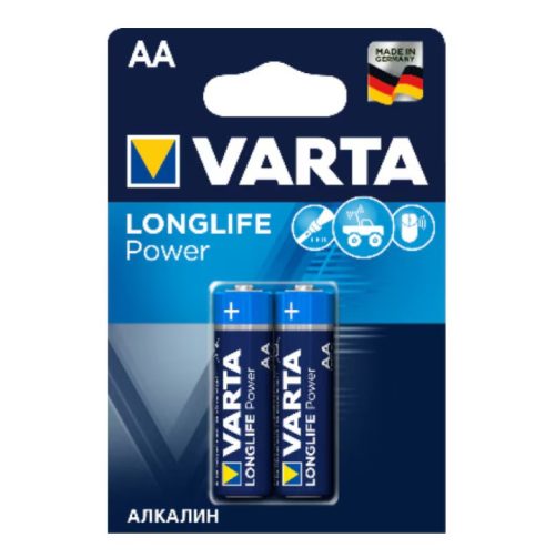 Батерии Varta Longlife Power, алкални, АА, 2 бр