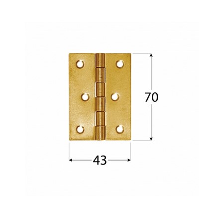 Панта ZS, 70×43×1.0 мм –