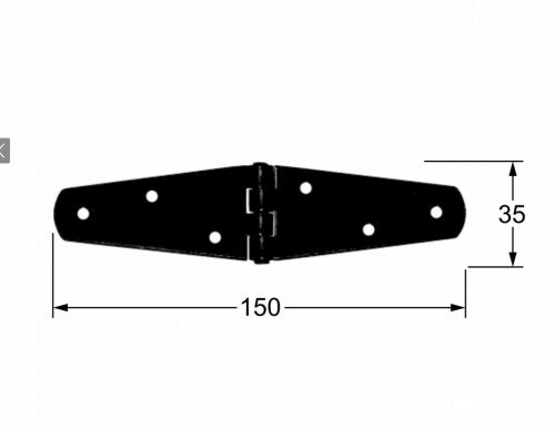 Панта ZTS 150×35×2.0 мм (66226)