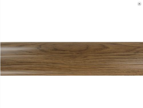 PVC перваз с кабелен канал SG56/70, тъмен дъб Бърбън – 2.5 м