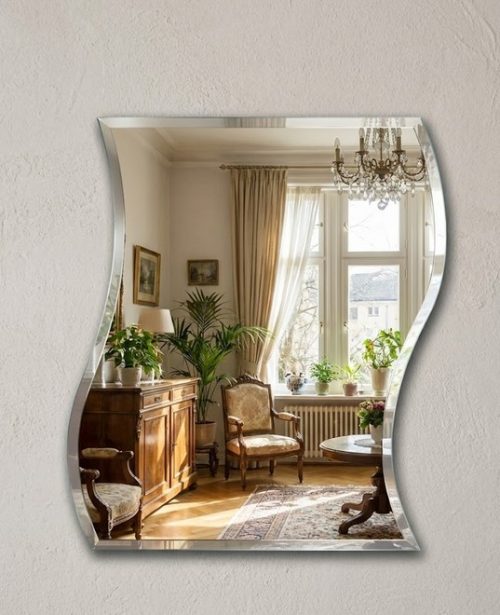 Огледало за баня с фасет ICM B17, 50×70 см – Inter Ceramic