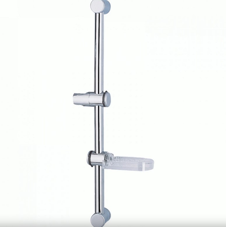 0000031366.jpg Тръбно окачване за подвижен душ INTER CERAMIC ICT 6021, хром, със сапунерка