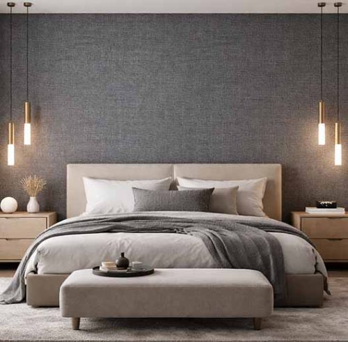 Самозалепващ тапет 50см х 280см х 0.30см графит