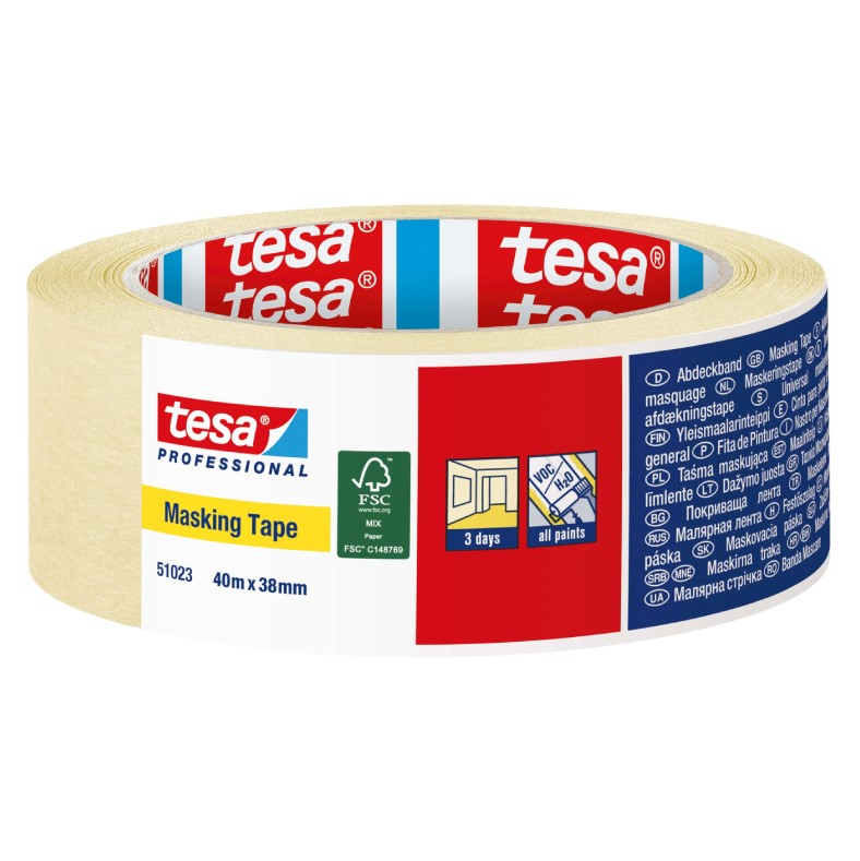 0000031896.jpg Хартиена лента 38мм х 40м икономична Tesa Professional 51023-00014-00 TESA