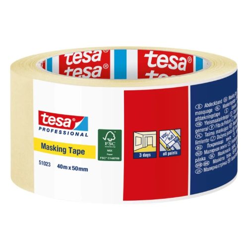 Хартиена лента 50мм х 40м икономична Tesa Professional 51023-00015-00 TESA