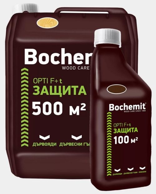 Биоциден дълбочинен импрегнатор за дървесина 1кг концентрат - Bochemit Optimal Forte APPt