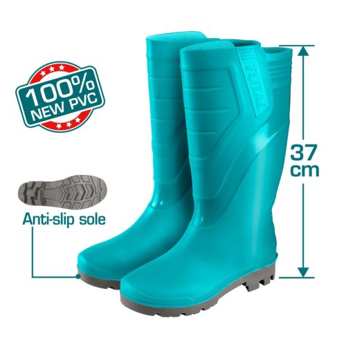 Ботуши TOTAL TSP302L, високи, зелени