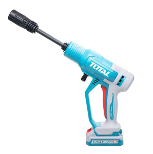 Акумулаторна водоструйка TOTAL, 20 V, 24.8 Bar, 2.8 L/min, 1 x 2 Ah
