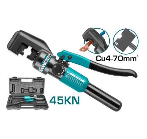 Хидравлични кербовъчни клещи TOTAL, 4 - 70 мм²