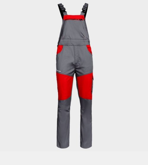 Работен полугащеризон EOS STRETCH RED/GREY 02002369