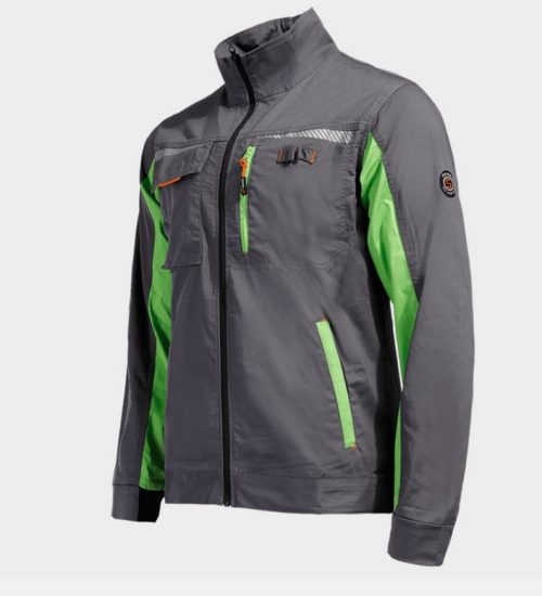 Работно яке PRISMA LIGHT STRETCH GREY/GREEN 02002344