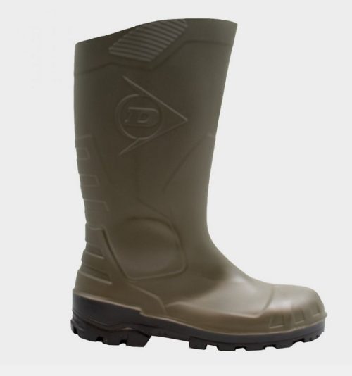 Защитни гумени ботуши със стоманено бомбе и пластина  DUNLOP DEVON S5 60122006