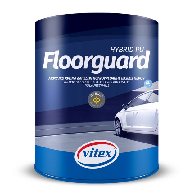 0000032344.jpg Боя за под Floorguard Hibryd PU - 0.675л, база BTR