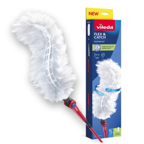 Бърсалка с дълга дръжка VILEDA FLEX AND CATCH