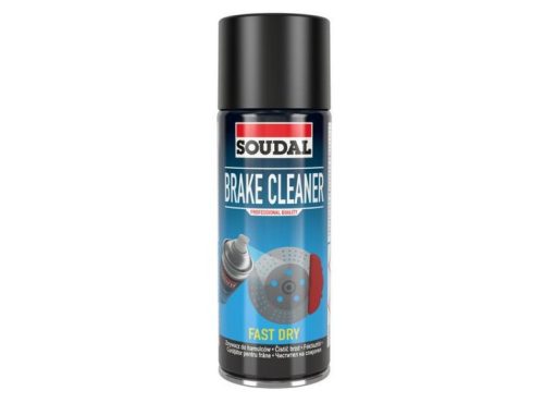Обезмаслител за спирачки SOUDAL 600мл, бързосъхнещ спрей 360°