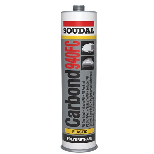 Бързовтвърдяващо се лепило-уплътнител Soudal Carbond 940 FC, 310мл