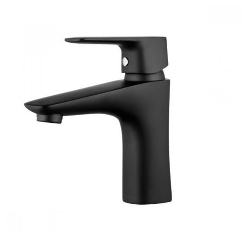 Смесител за умивалник Cascada Life Black едноръкохватков